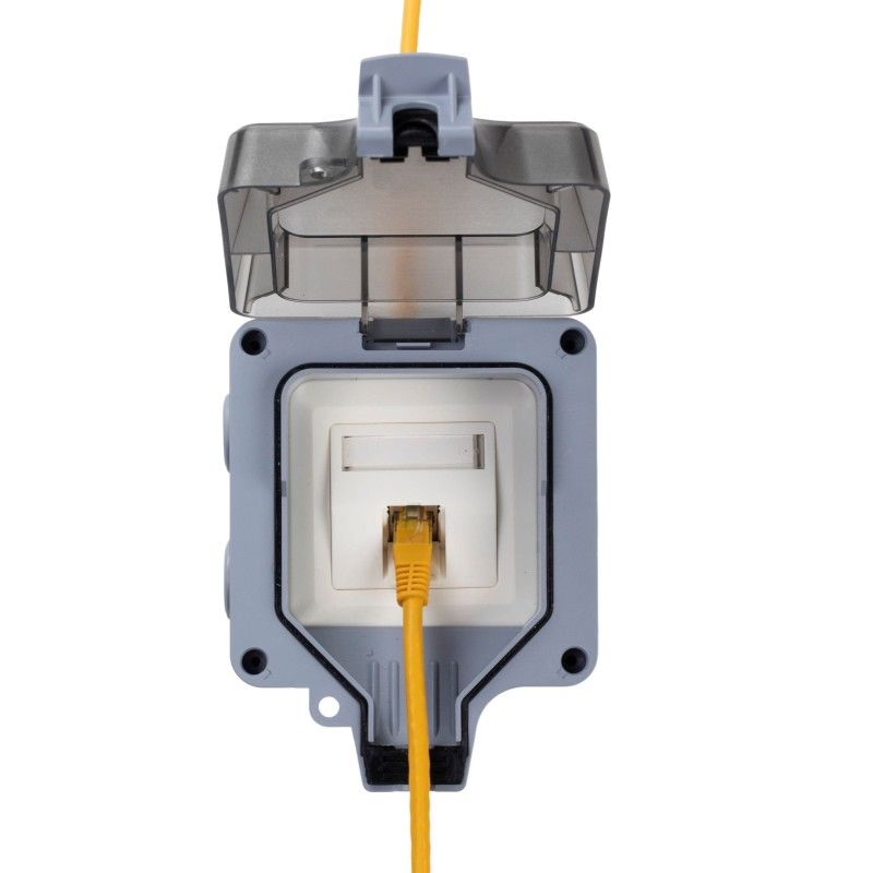 Scatola a Muro per 1 Frutto Keystone IP66