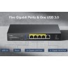 Router 2in1 SMB VPN / AP Controller con 4 Porte PoE+, C200P