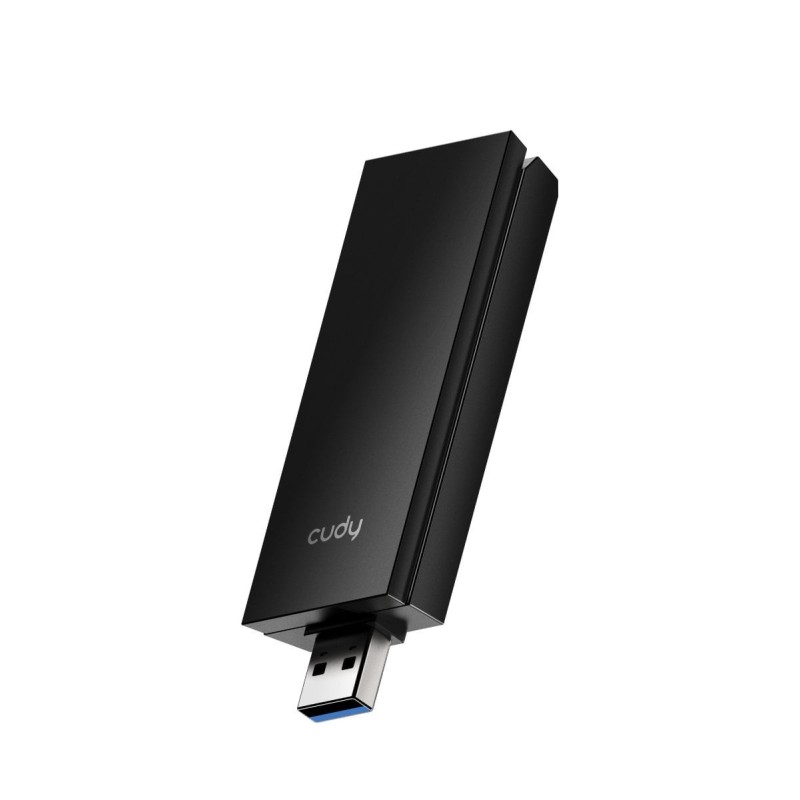 Adattatore USB 3.0 Wi-Fi 6E Triband AX5400 Nero