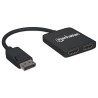 Splitter Hub DisplayPort a 2 porte HDMI con MST