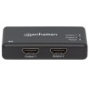 Splitter HDMI 4K UHD 3D con LED 2 vie
