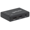 Splitter HDMI 4K UHD 3D con LED 4 vie