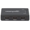 Splitter HDMI 4K UHD 3D con LED 4 vie