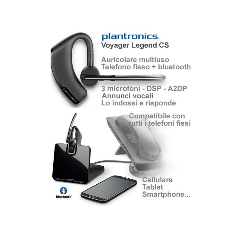 Plantronics Voyager Legend CS HL10 in omaggio