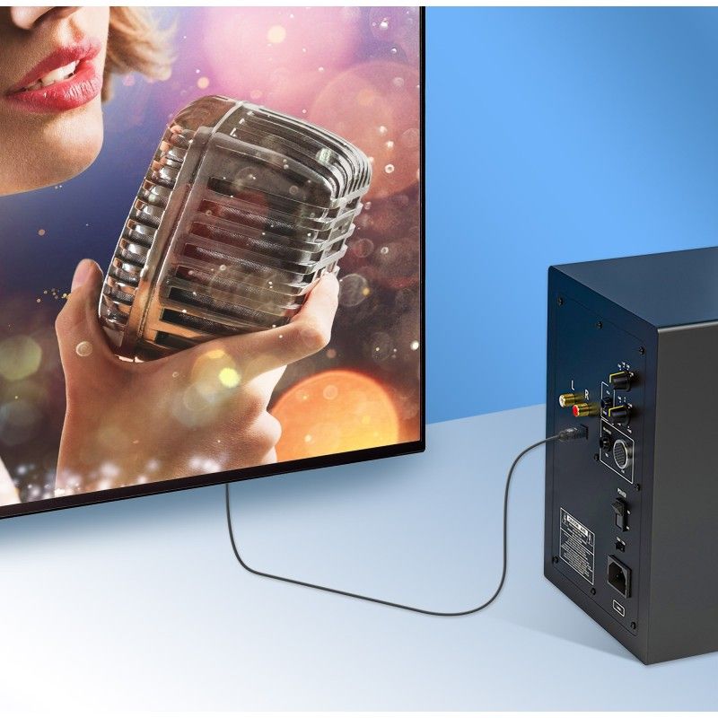 Cavo Audio Ottico Digitale Toslink 5m