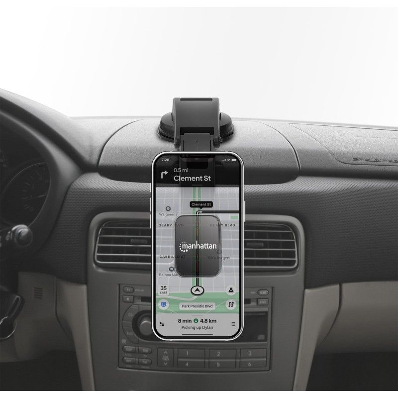 Stand Smartphone da Cruscotto dell\'auto con Supporto Magnetico