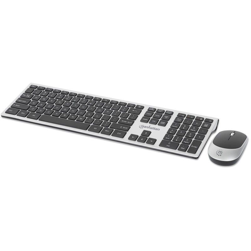 Kit Tastiera e Mouse 1200 Dpi Wireless, MWK7400