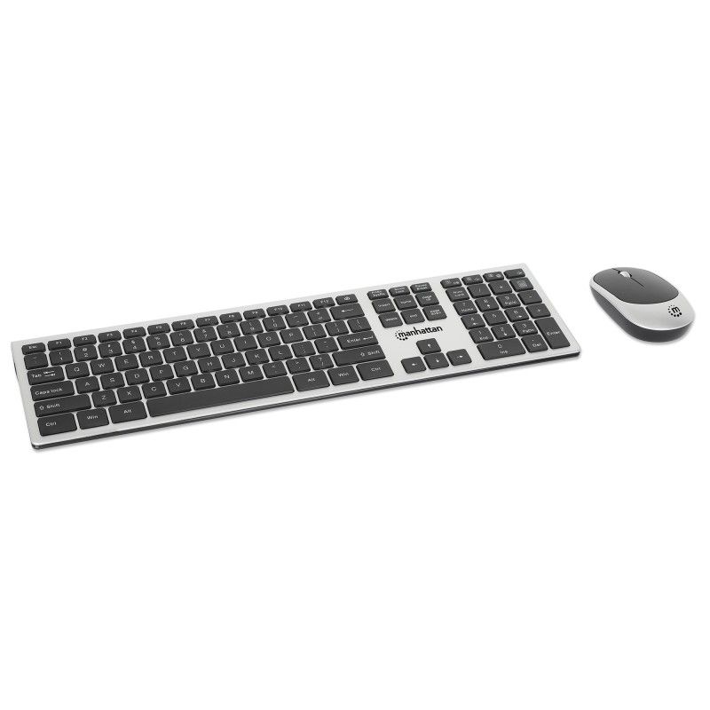 Kit Tastiera e Mouse 1200 Dpi Wireless, MWK7400