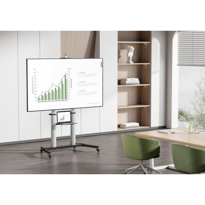 Supporto a Pavimento Trolley TV LCD/LED/Plasma 60-100''