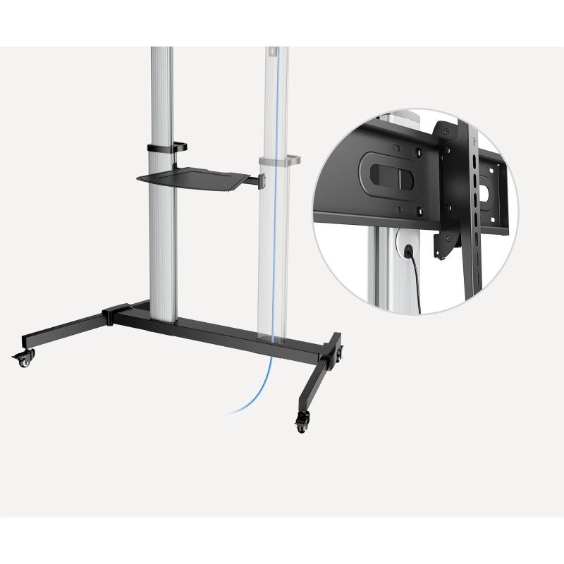 Supporto a Pavimento Trolley TV LCD/LED/Plasma 60-100''