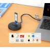 Docking Station Dual-Bay M.2 NVMe Clone SSD