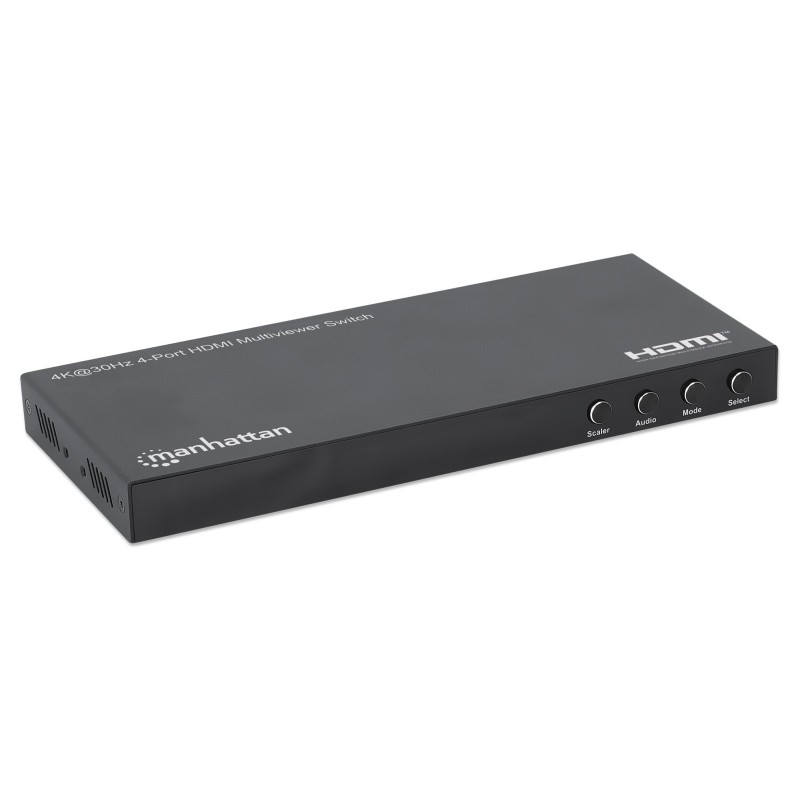 Switch Multiviewer HDMI 4K@30Hz 4x1 Nero