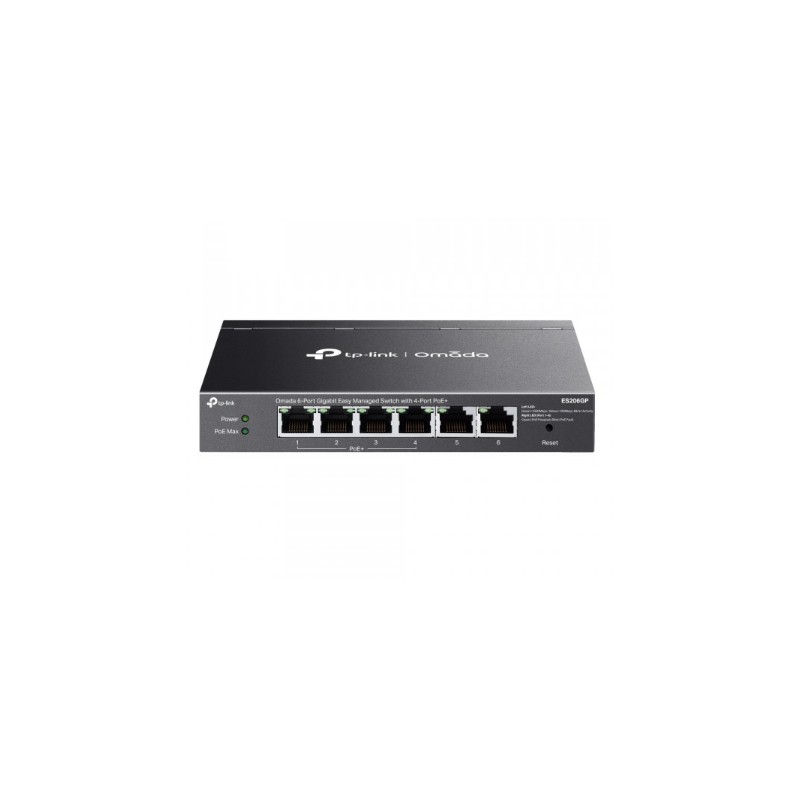 TP-Link Omada ES206GP Switch 6 Porte Gigabit 4 PoE+