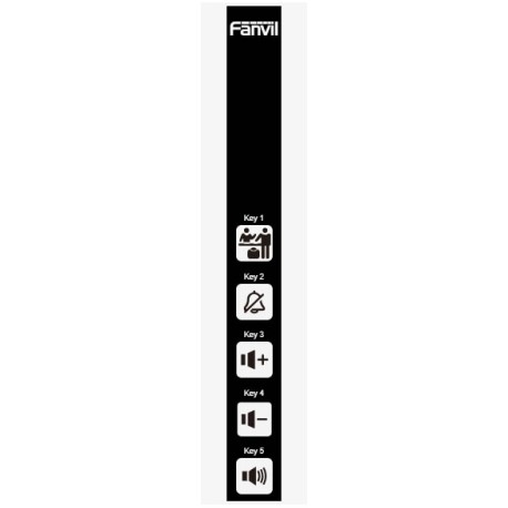 Etichetta personalizzata per telefono hotel Fanvil H4 - H4W