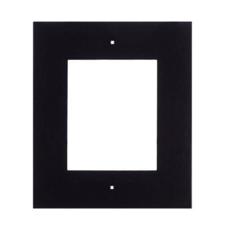 2N Verso e Access Unit Nero - Cornice per incasso, per 1 modulo