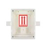 2N Verso Scatola per incasso, 1 modulo, verso - access unit
