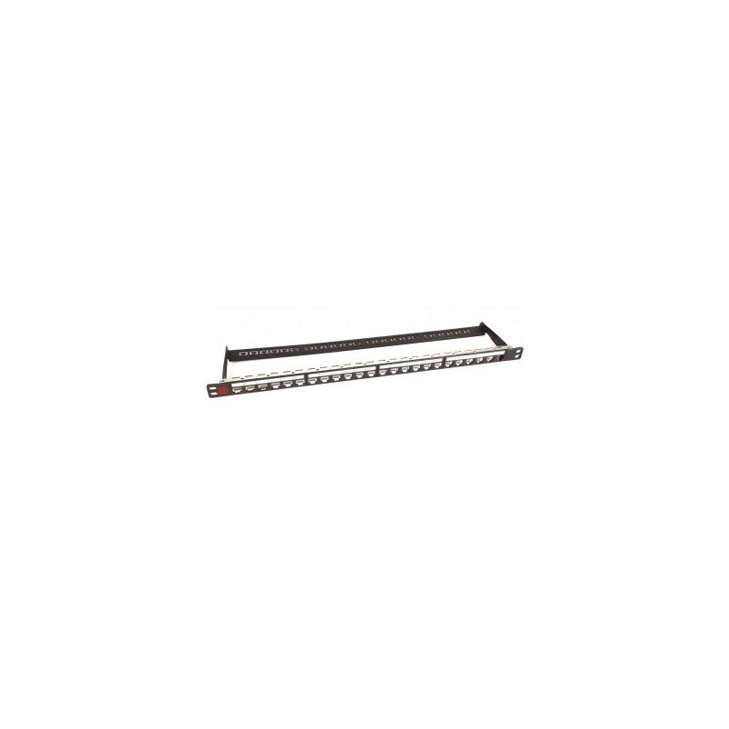 Pannello Patch Modulare Senza Frutti 24 Posti STP 0.5U