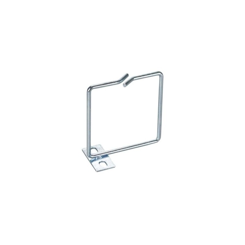 Anello Passacavi Laterale 80x80 mm in Metallo per Armadi Rack