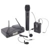 Kit microfoni wireless gelato + bodypack levalier