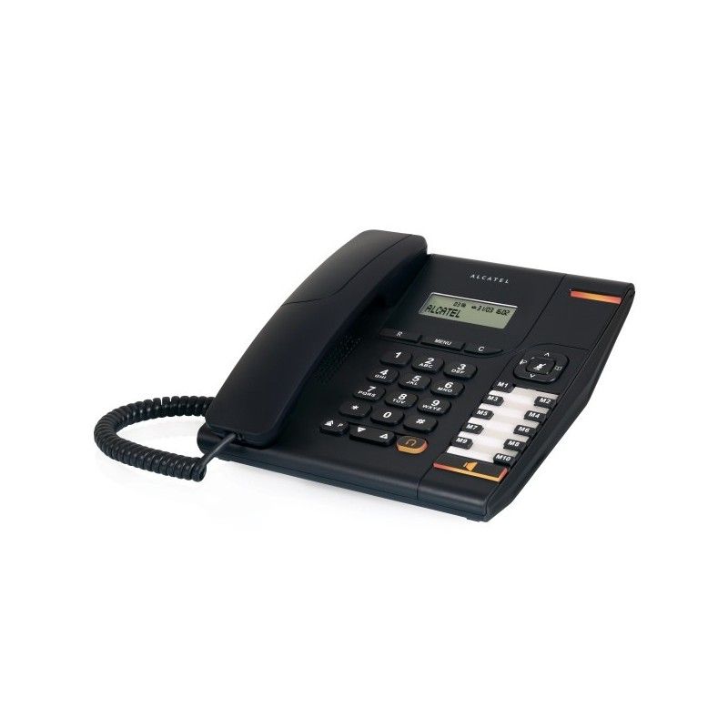 Alcatel temporis 580 telefono analogico con presa cuffia nero