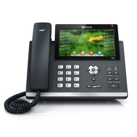 Yealink SIP-T48G Telefono VoIP con porte Gigabit