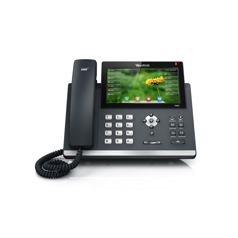 Yealink SIP-T48G Telefono VoIP con porte Gigabit