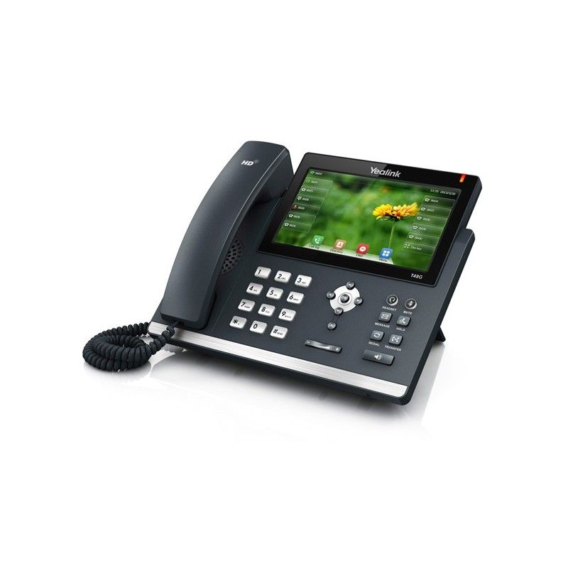 Yealink SIP-T48G Telefono VoIP con porte Gigabit
