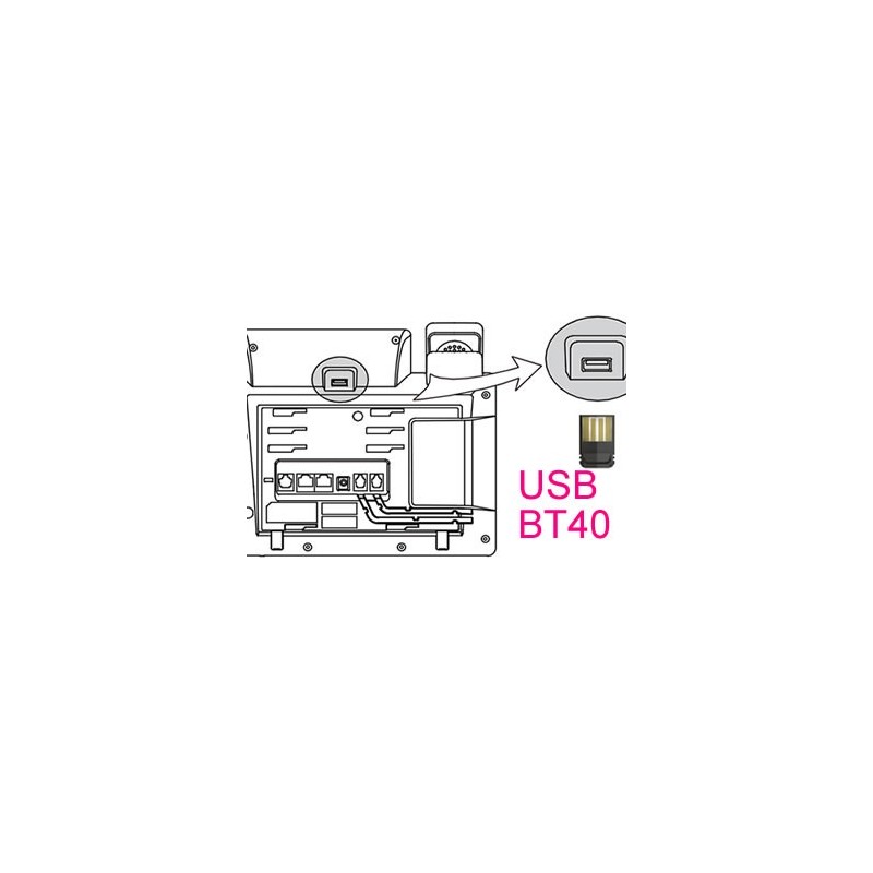 Yealink BT40 dongle USB bluetooth T46G T48G