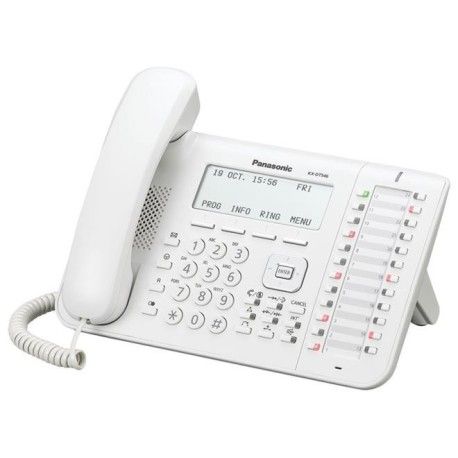 Panasonic KX-DT546NE telefono digitale bianco
