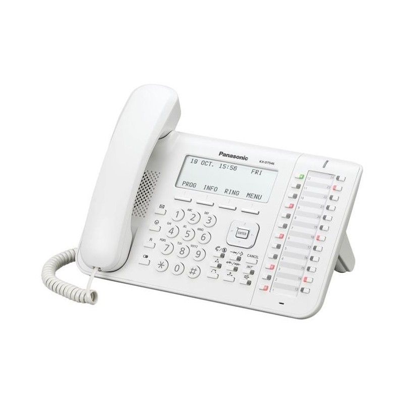 Panasonic KX-DT546NE telefono digitale bianco