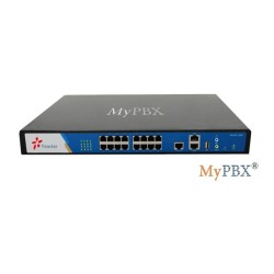 Yeastar Mypbx U100 da rack 19" 25 canali 