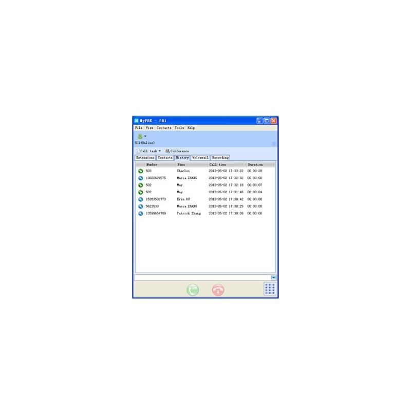 Yeastar licenza Mypbx Client CTI
