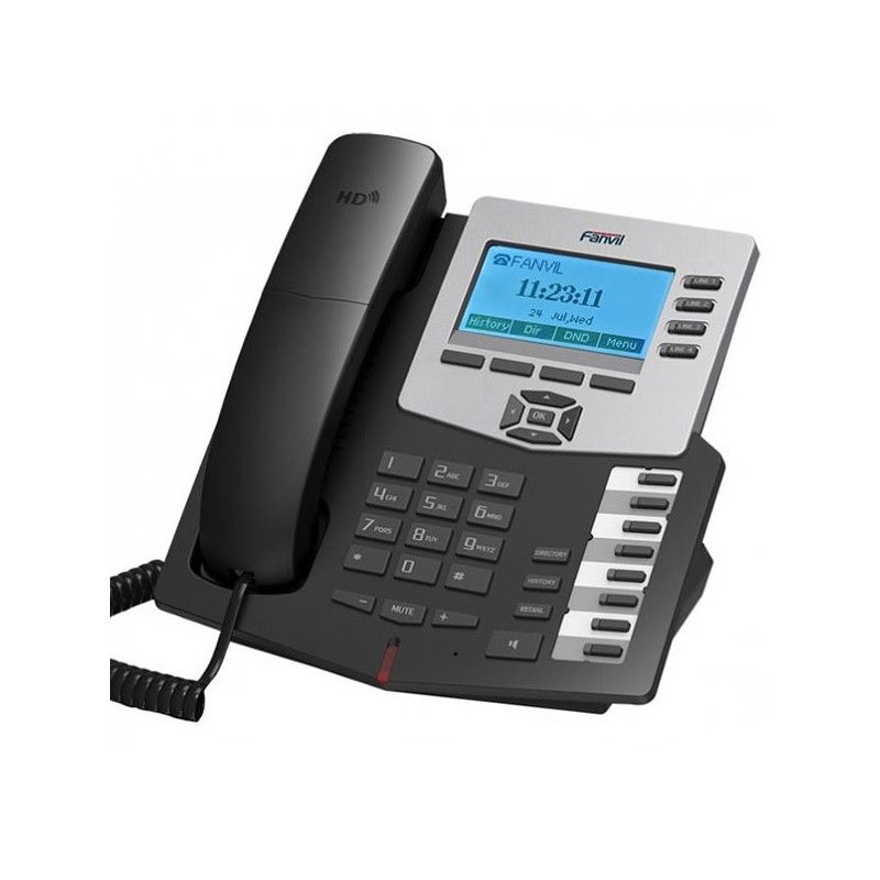 Fanvil C62 telefono VoIP SIP PoE 4 accounts 8 tasti led