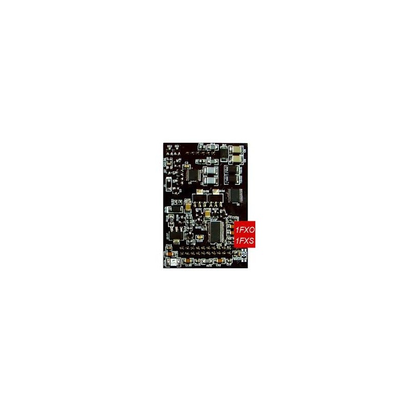 Yeastar Mypbx VoIP scheda 1 fxo e 1 fxs