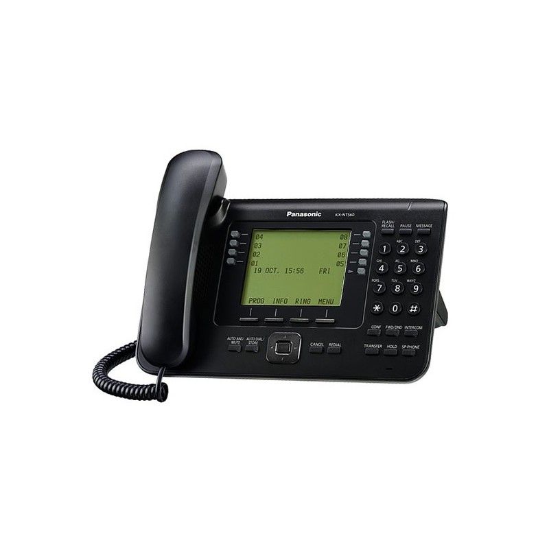 Panasonic KX-NT560 Telefono VoIP PoE porte Gigabit