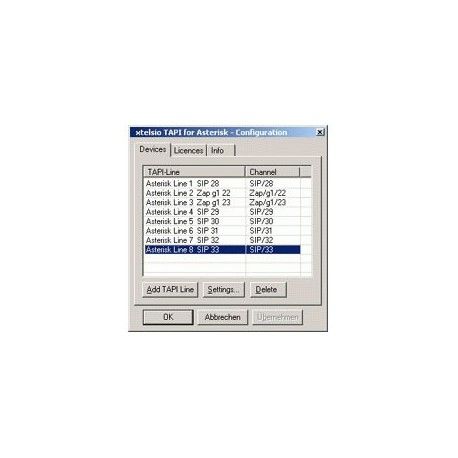 Xtelsio Tapi Driver Asterisk 1-9 (10-90)