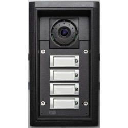 2N videocitofono HELIOS IP Force 4 tasti e telecamera