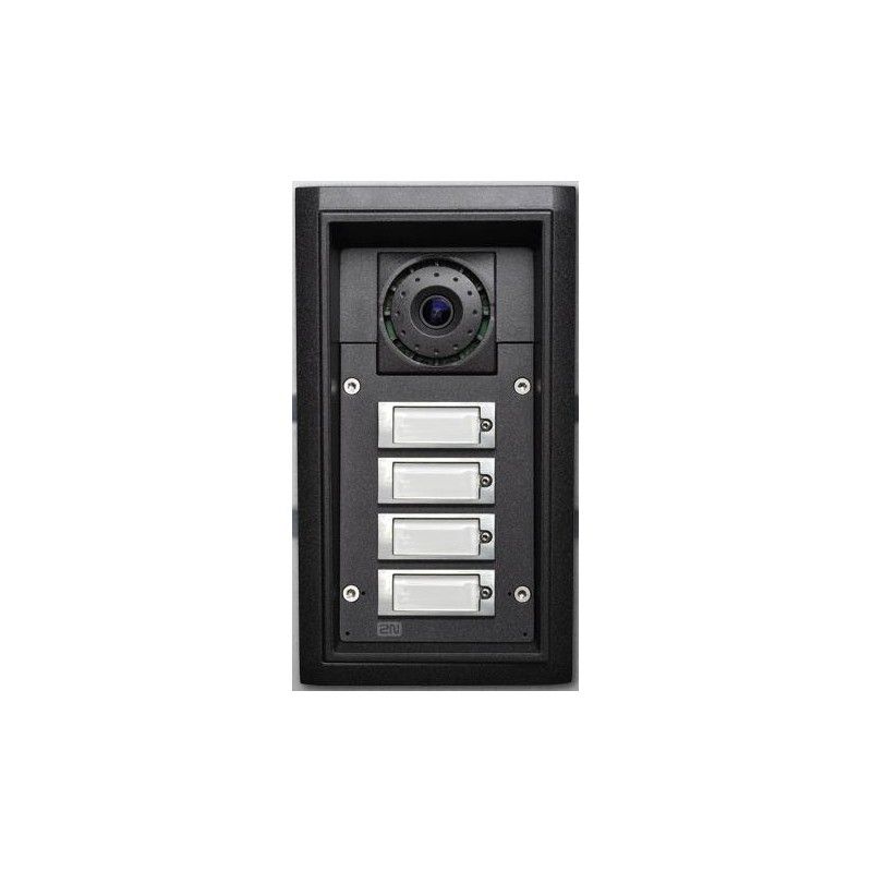 2N videocitofono HELIOS IP Force 4 tasti e telecamera