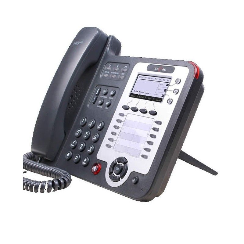 Escene ES330-PE  VoIP PoE 12 tasti LED supporta DSS
