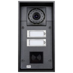 2N HELIOS VoIP Force 2 tasti telecamera card reader, 10W