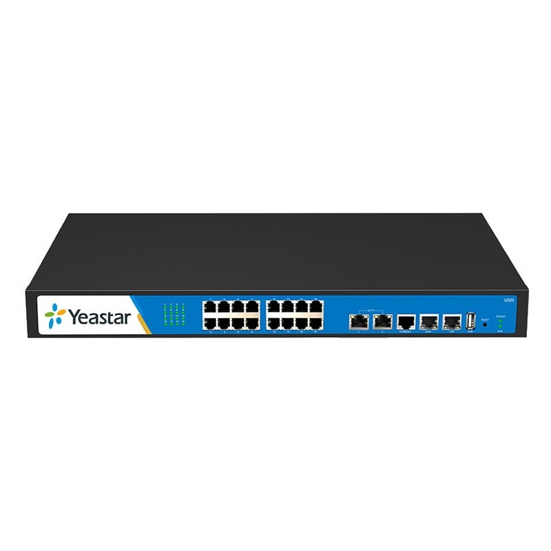 Yeastar Mypbx U520 Centralino VoIP 500 interni 2 x PRI ISDN