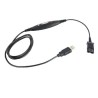 Cavo USB per cuffie telefoniche Ezlight