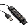 Plantronics DA45 Adattatore QD-USB con controlli in linea UC+