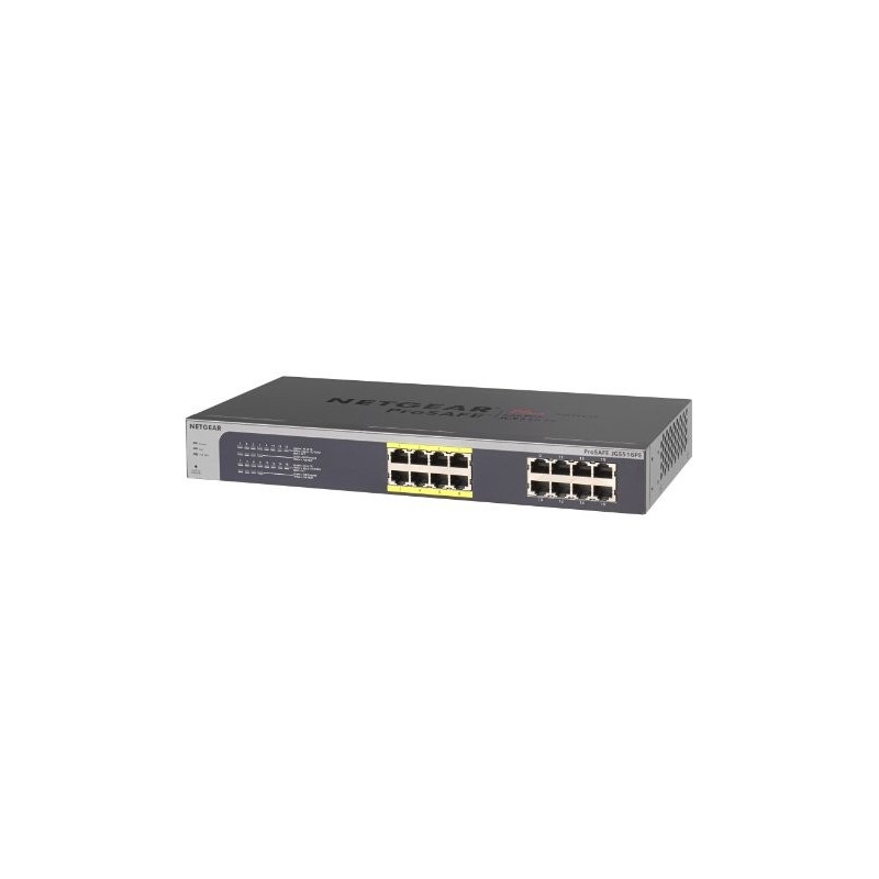 Netgear GS516PE-100EUS switch 16 porte GB 8 PoE