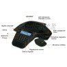 Alcatel Conference 1800 viva voce con  microfoni fissi e wireless