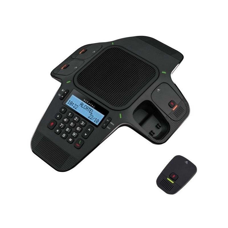 Alcatel Conference 1800 viva voce con  microfoni fissi e wireless