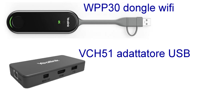 wpp30 e vch51 dongle wifi e adattatore usb