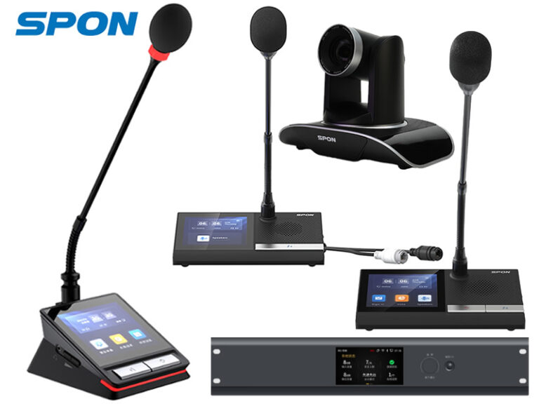 Sistema per conferenze wireless sala consiglio