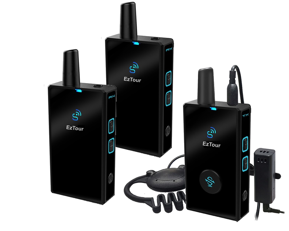 radioline whisper per turismo e visite guidate