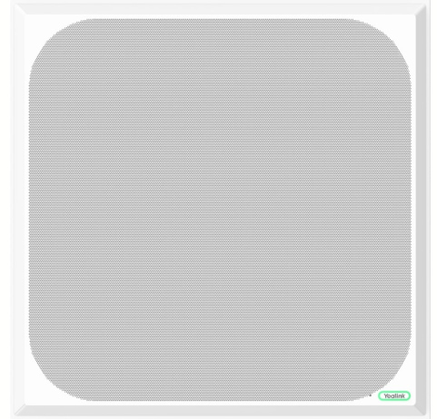 Microfono da soffitto 60x60 Audio video over IP ad alte prestazioni Dante Yealink CM50